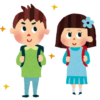 小学生の男の子と女の子