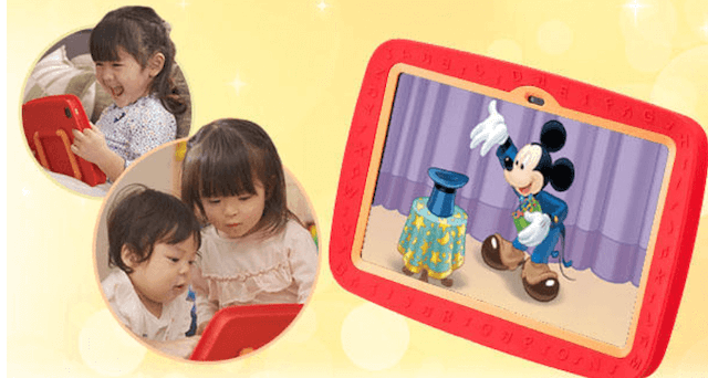 ディズニー英語システム（DWE）タッチバージョン（タブレット）兄弟・姉妹で仲良く視聴