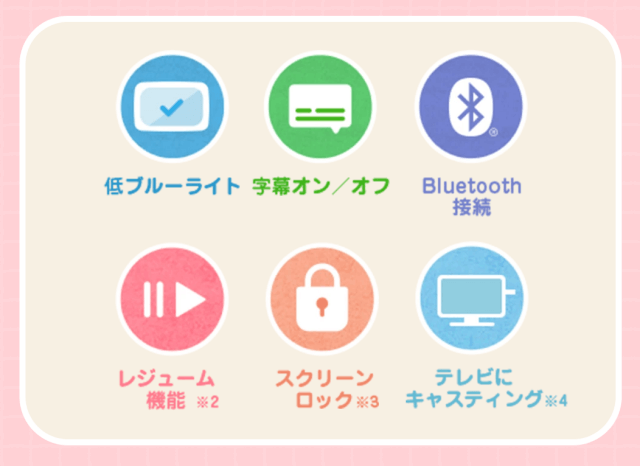 ディズニー英語システム（DWE）タッチバージョン（タブレット）子供が安心して使える便利機能